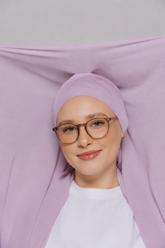 Dusty Lilac-Instant Chiffon Hijab