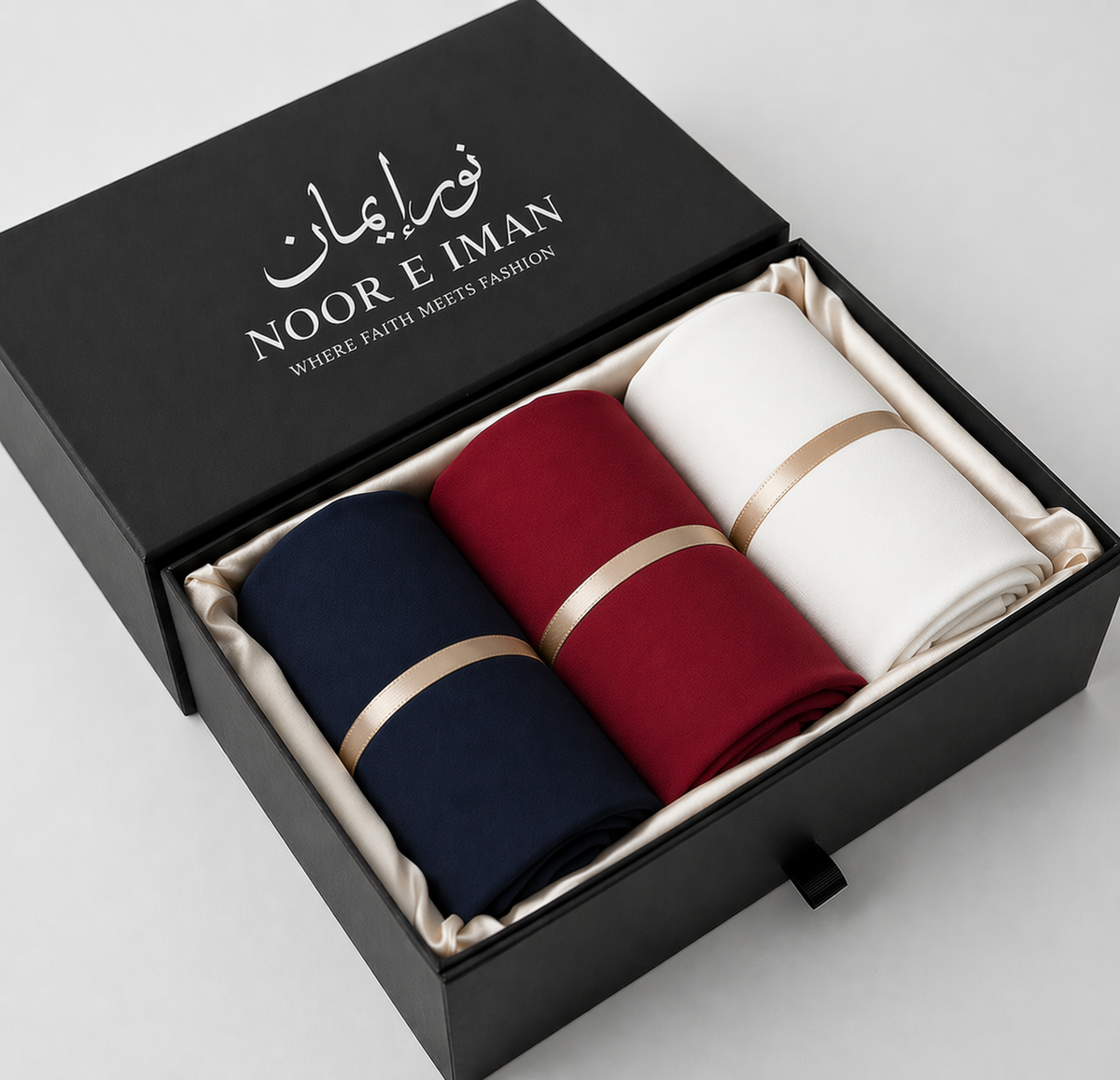 Instant Hijab with built in magnets- pack of 3