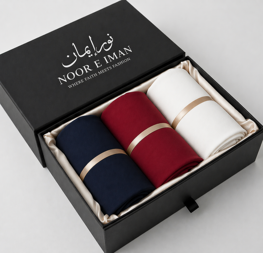 Instant Hijab with built in magnets- pack of 3