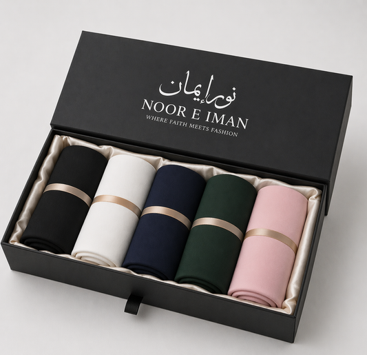 Instant Hijab with built in magnets- pack of 4