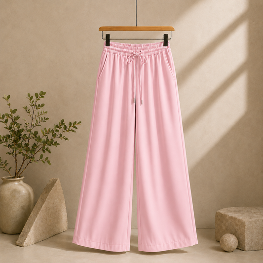 BABY PINK FLAPPER TROUSER