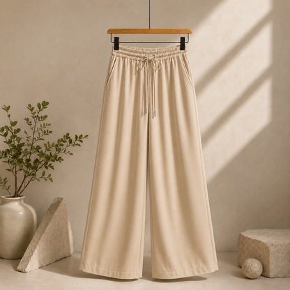 BEIGE FLAPPER TROUSER