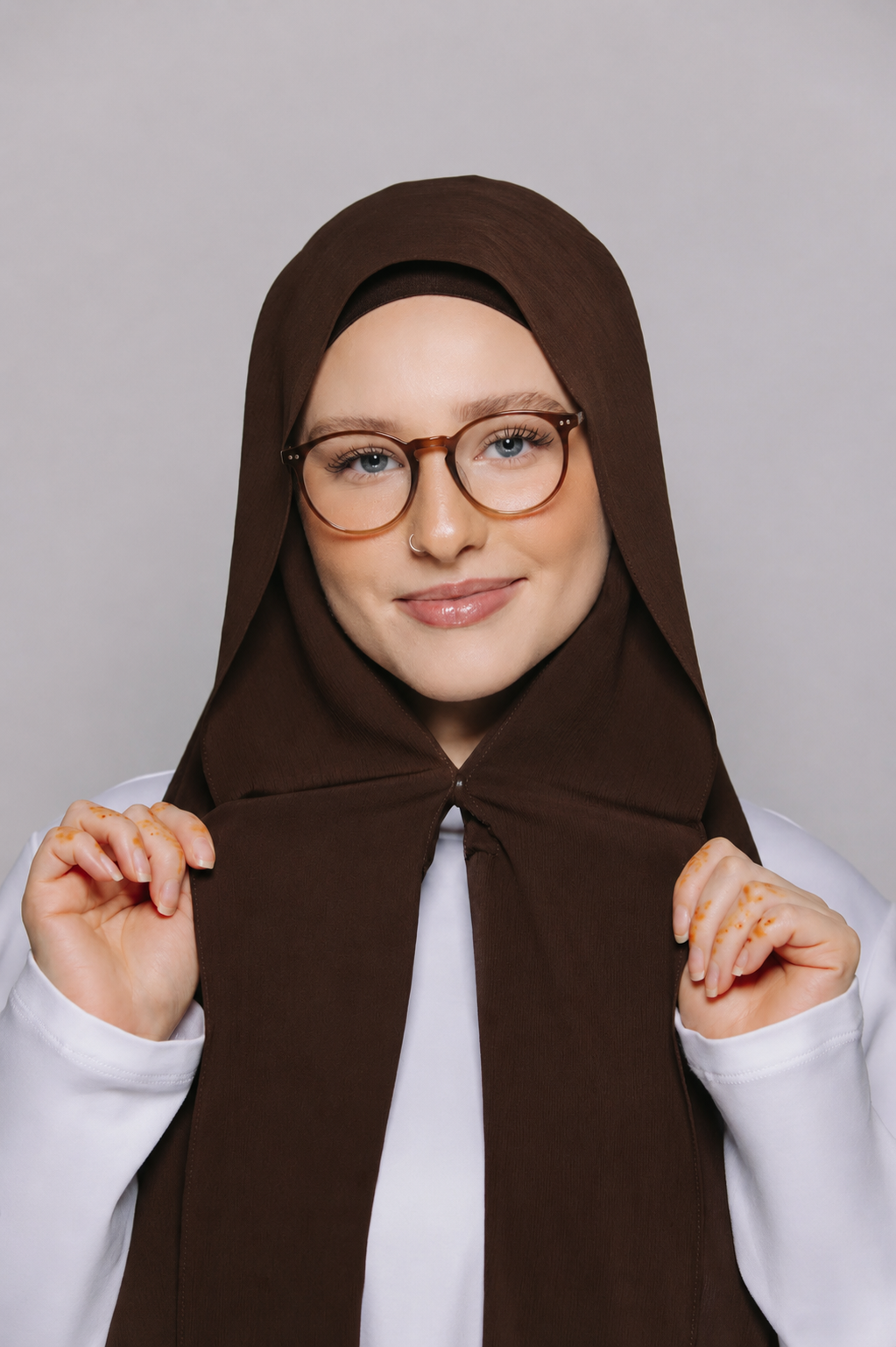 Chocolate Brown-Instant Chiffon Hijab