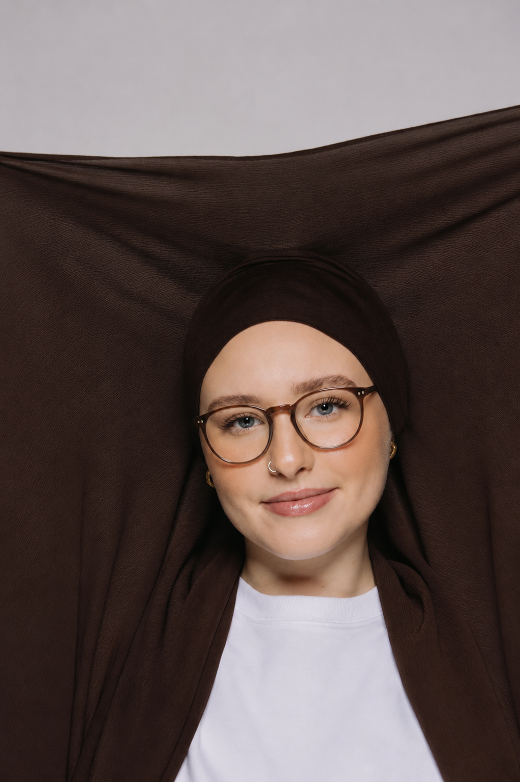 Chocolate Brown-Instant Chiffon Hijab