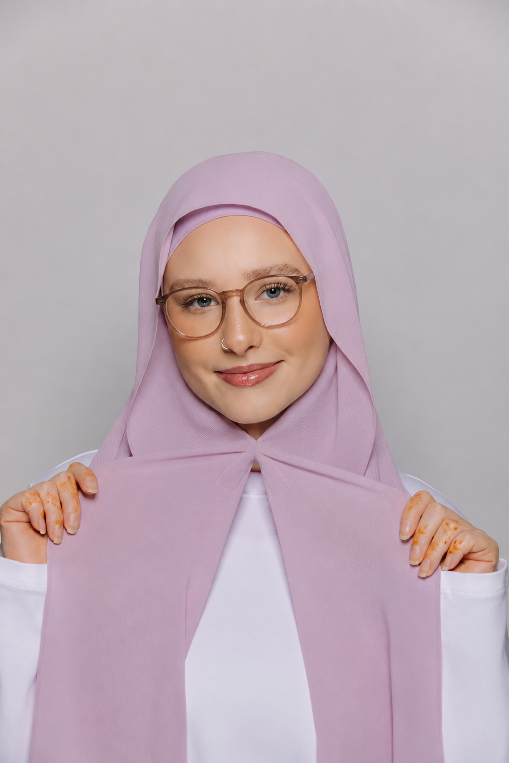 Dusty Lilac-Instant Chiffon Hijab