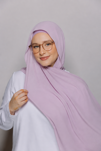 Dusty Lilac-Instant Chiffon Hijab