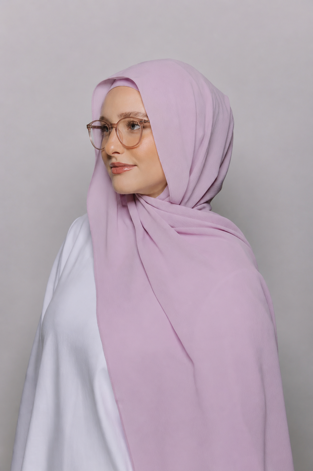 Dusty Lilac-Instant Chiffon Hijab