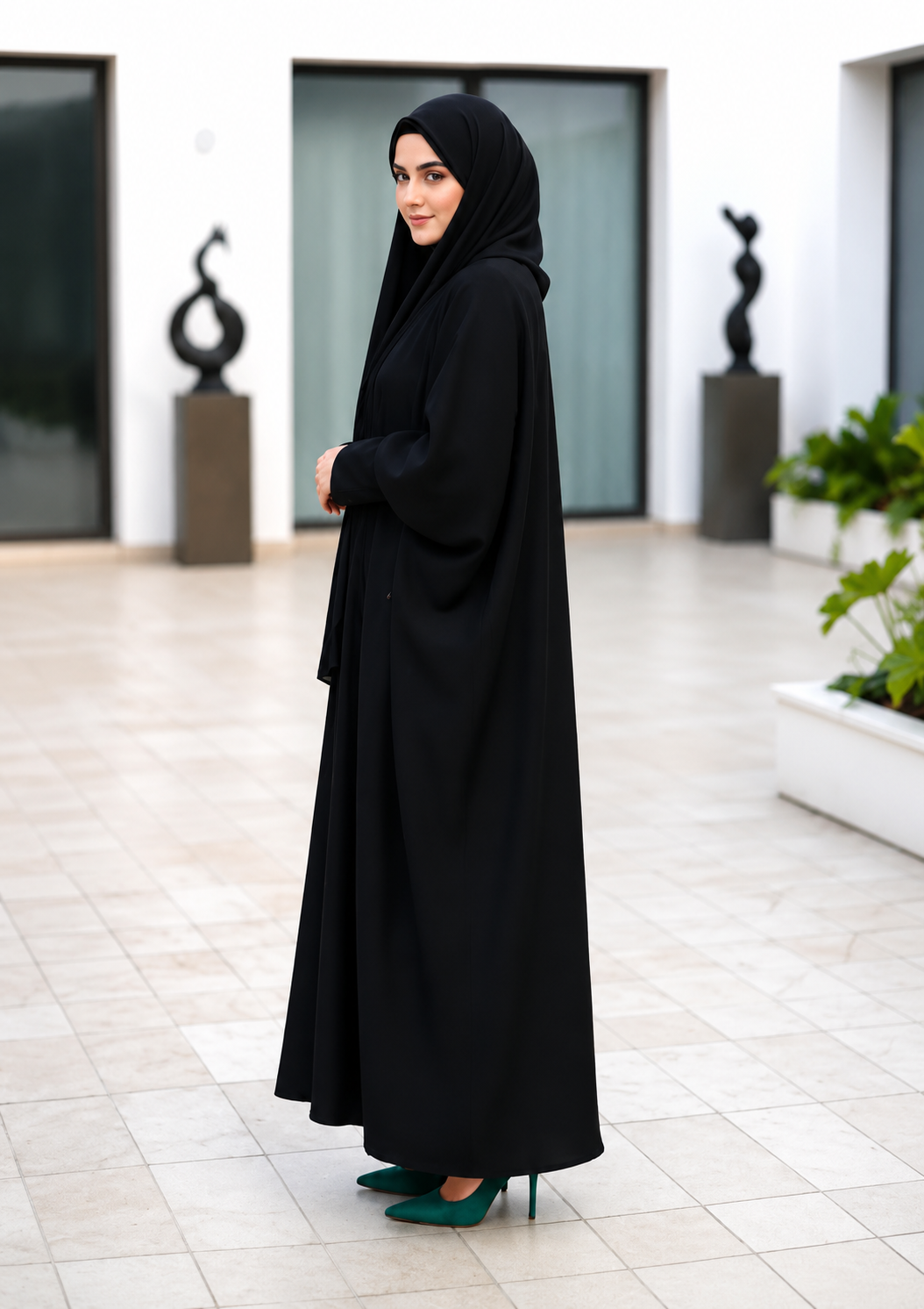 Irani Burqa-Button Edition