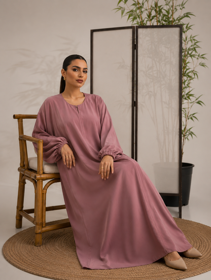 Rose Blush Essential Abaya
