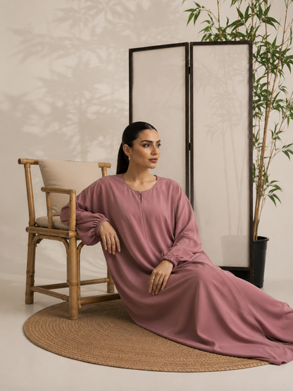 Rose Blush Essential Abaya