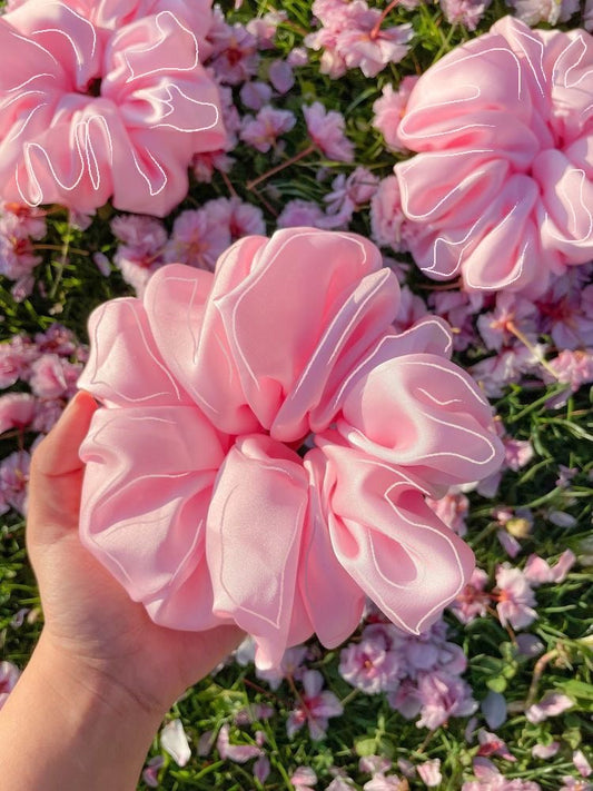 Scrunchies-Baby Pink