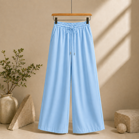 SKY BLUE FLAPPER TROUSER