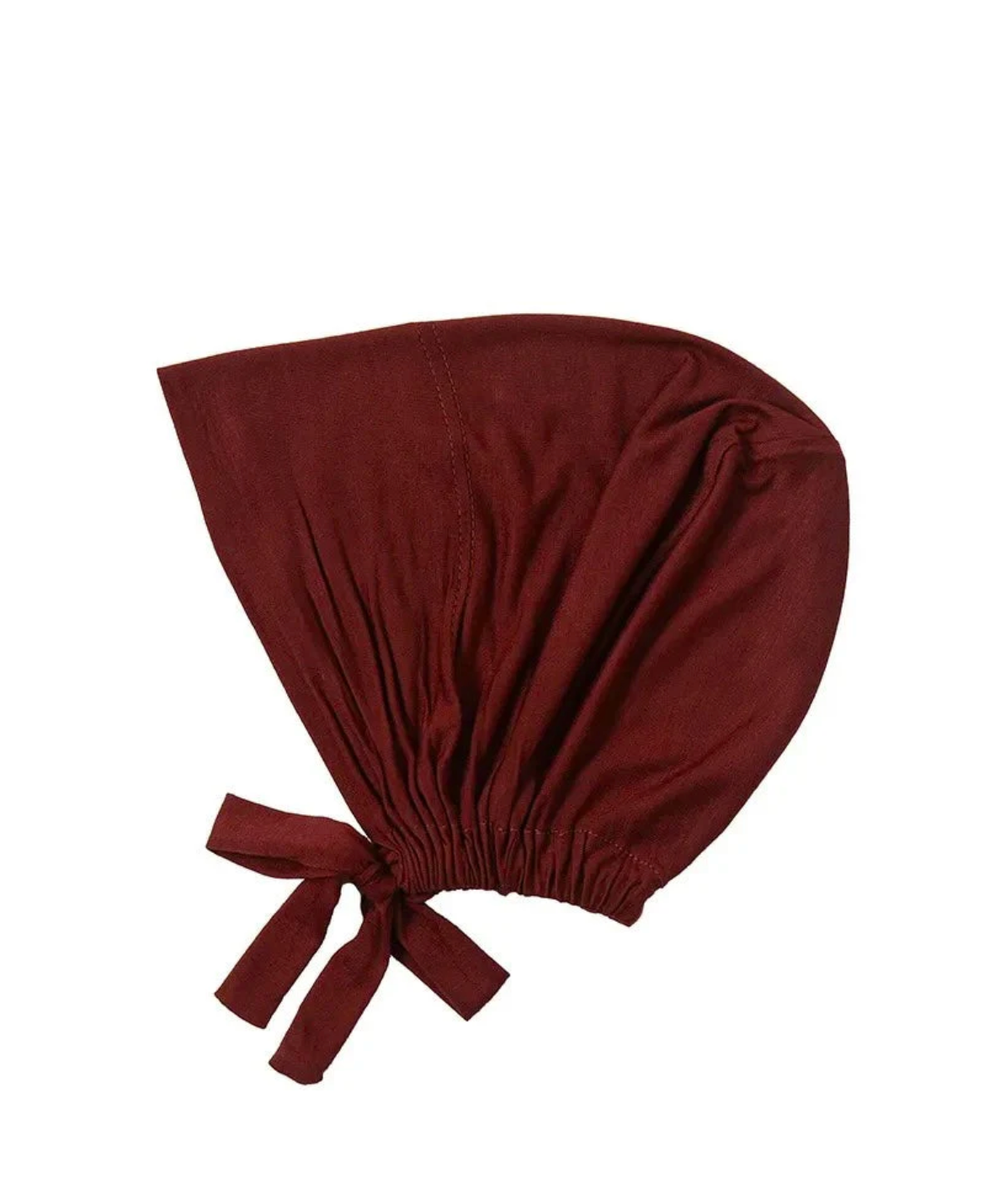 Adjustable Bamboo Undercap-Maroon