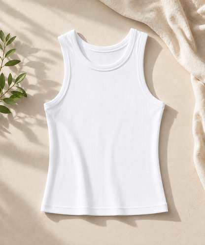 WHITE INNER TANK TOP