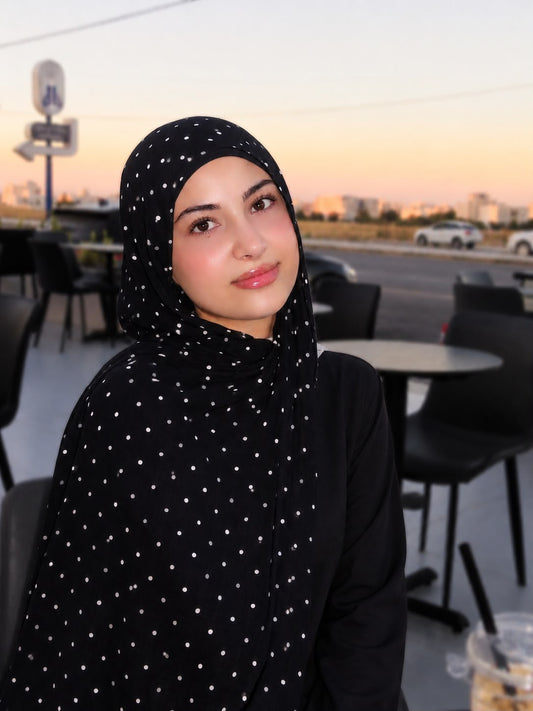 Classic Polka Dot Hijab
