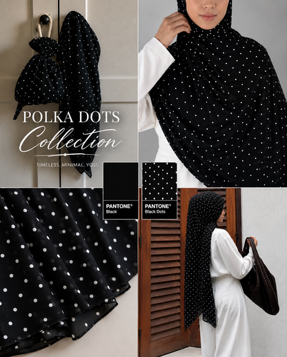 Classic Polka Dot Hijab